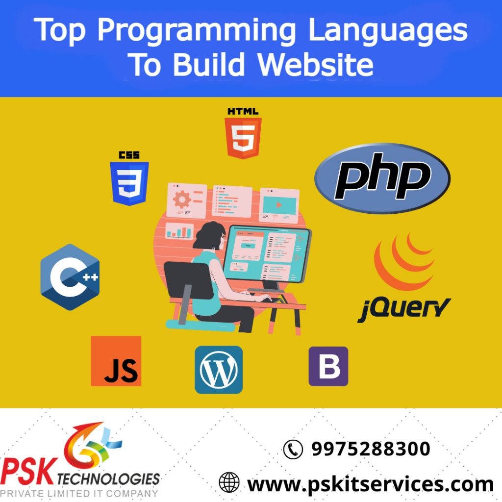 TOP PROGRAMMING LANGUAGE TO BUILD WEBSITE PSK TECHNOLOGIES PVT LTD 